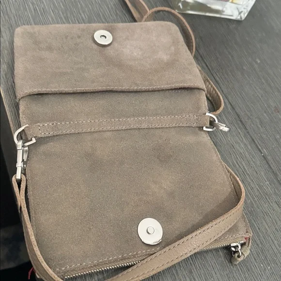 Hammitt Tan Leather Crossbody Bag - Picture 5 of 8